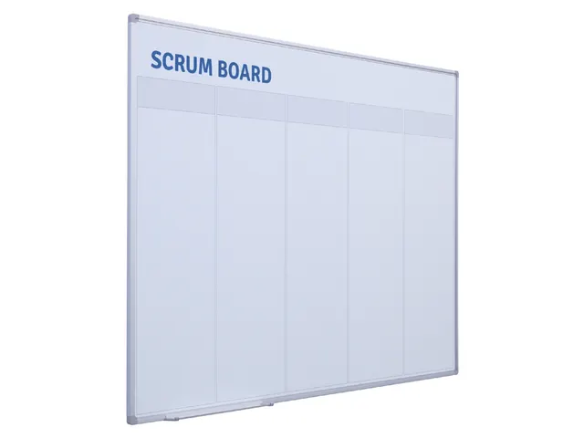 Scrum bord + starterkit scrum 90x120cm