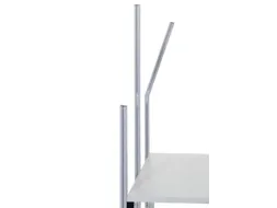 HR-aanbouwprofiel,v. paktafel,HxBxD 1725x40x40mm,m. functiegroeven