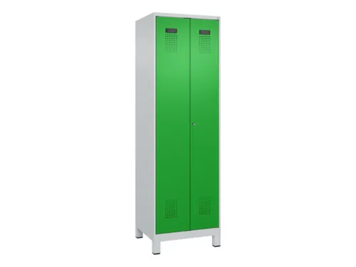 locker voor scheiding van kleding,HxBxD 1950x600x500mm,2vak