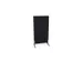 cloison de séparation,Hxl 1545x800mm,paroi bois,châssis acier,CC-noi