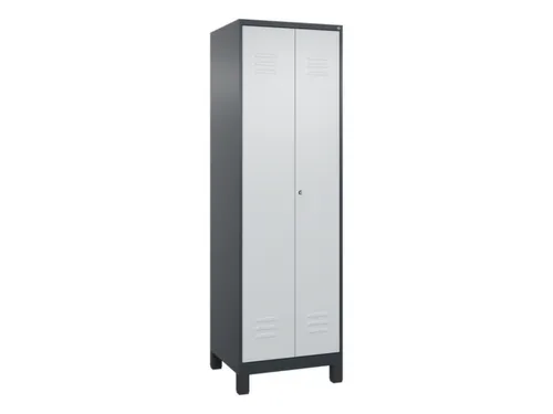 locker voor scheiding van kleding,HxBxD 1950x600x500mm,2vak