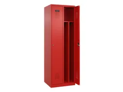 locker voor scheiding van kleding,HxBxD 1850x600x500mm,2vak