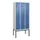 Z-garderobekast,HxBxD 2120x900x500mm,vak B 150/300mm,draaigrendel