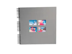 Fotoal Spir 60pZwrt 32x32cm MILANO Grijs