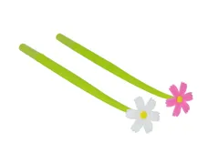 Balpen Bonjour Babe bloem