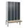 locker voor scheiding van kleding,HxBxD 2120x1200x815mm,4vak