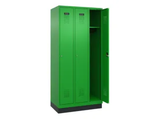 locker,HxBxD 1950x900x500mm,3vak,vak B 300mm,cil.-slot,sokkel - 2