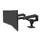 Monitorarm 2 Schermen Lx Dual Side-by-side Mat Zwart