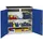 Materiaalkast 1000x1000x500mm 2legborden Uitschuifbaar 2laden Ral5010
