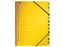 Sorteermap Leitz 3912 A4 12 vaks karton geel