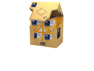 Tork 477915 Soft Dinnerservet Advanced Oranje 39x39cm - 3