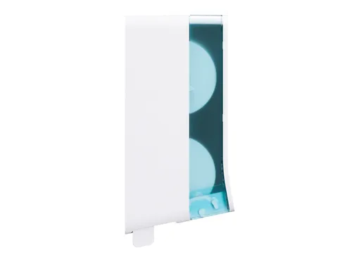 Toiletpapierdispenser Satino JT3 Hyginity systeemrol duo wit 333422