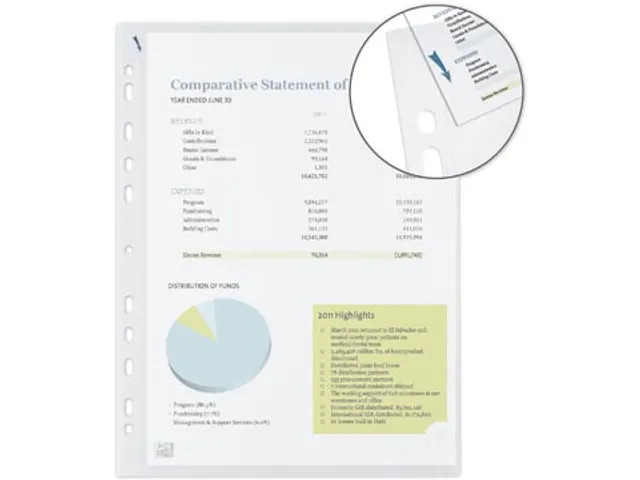 Elba Showtas For Business Quick' In, Voor Ft A4, 11-Gaatsperforatie