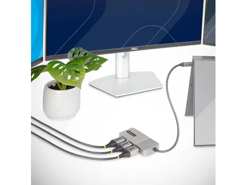 USB-C naar Triple DisplayPort MST Hub 4K 60Hz