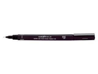Fineliner Uni-ball Pin zwart 0.05mm - 1