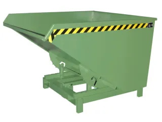 Zwaarlast-kiepbak,HxLxB 1230x1755x1580mm,1,7m³,draagverm. 4000kg - 1