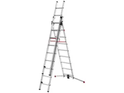 multifunctionele telescoopladder,2x9/1x8,sporten,balk L 5,62m