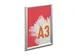 Kliklijst aluminium Outdoor A3 metaal zilver