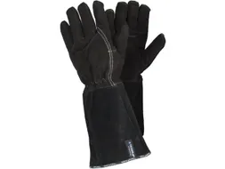Tegera 134 lashandschoenen, bruin/zwart, maat 10, per 6 paar