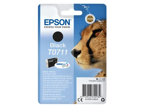 Inktcartridge Epson T0711 Zwart C13T07114012