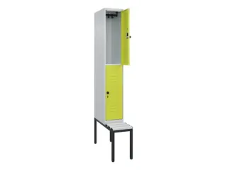 Dubbeldekse dekenkist,HxBxD 2120x300x815mm,1x2vak.,vak B 300mm - 2