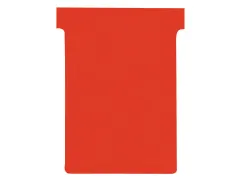 T-planbordkaarten index 3, ft 120 x 92 mm, rood