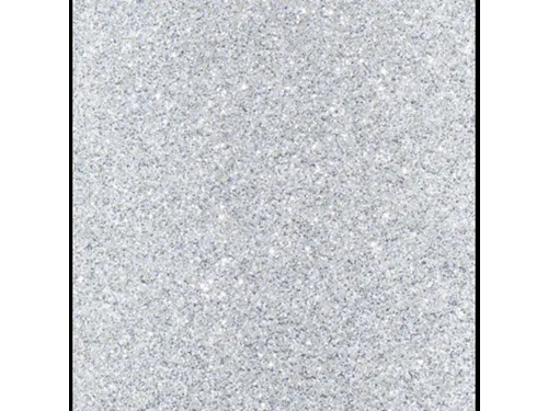 Glitterkarton Folia 50x70cm 300gr 5 vel zilver