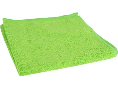 Microvezeldoek 40x40cm groen, pak van 10 stuks