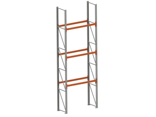 palletstelling,grondveld,HxBxD 5500x1825x800mm,2xtraversen