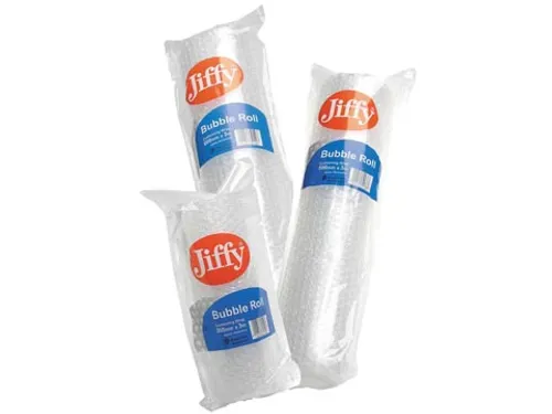 Jiffy Luchtkussenfolie minirol 600mmx10m, nop 10mm