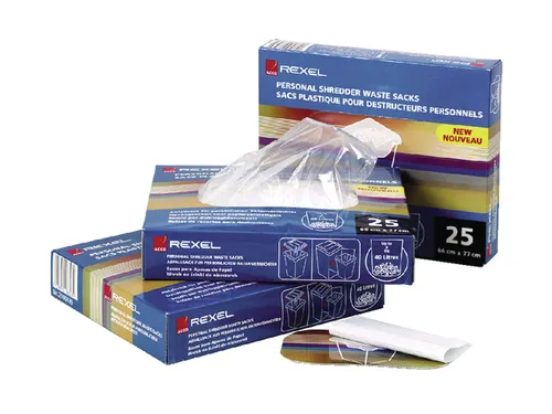 AS1000 Plastic afvalzakken grote kantoorpapiervernietigers 115 liter