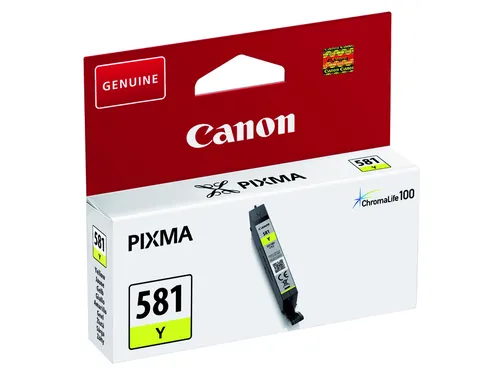 Inktcartridge Canon CLI-581 geel