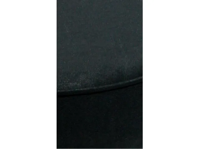 Draaikruk met Wielen 460-590mm Zitting Kunstleer Zwart