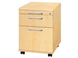 Ladenblok 590x430x560mm 1pennenlade 1lade 1hangmappenlade Esdoorn