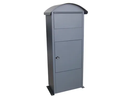 pakketbus,staal,mat antracietgrijs,HxBxD 1100x410x265mm