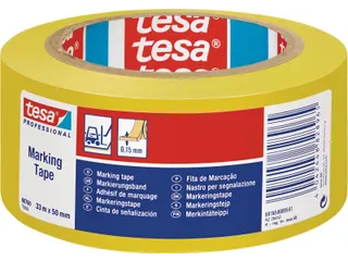 Markeringstape tesa Professional 60760 PV1 50mmx33m geel - 2