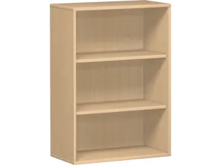 kantoorstelling,HxBxD 1150x800x430mm,2xhouten vloer,decor romp beuken - 2