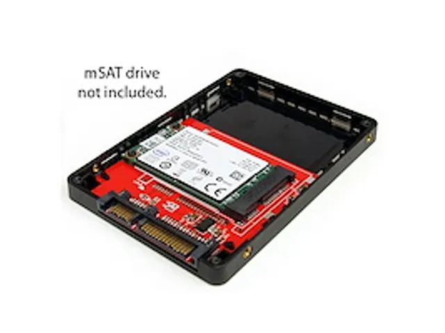 2,5 inch SATA naar Mini SATA SSD Adapter Behuizing