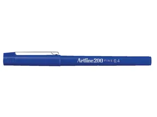 Fineliner Artline 200 rond fijn blauw - 1
