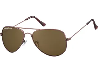 Zonnebril Montana met bruin glas en metalen pootje koffiekleur - 2