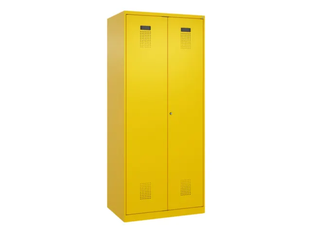 locker voor scheiding van kleding,HxBxD 1850x800x500mm,2vak