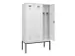 locker voor scheiding van kleding,HxBxD 2120x1200x500mm,3vak