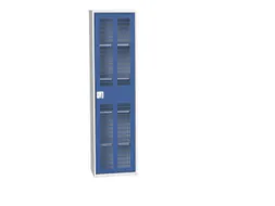 universele kast,HxBxD 2000x525x350mm,4xStalen bodem,draaigrendelslot