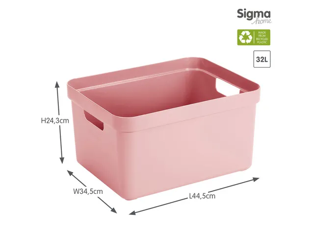 #*Opbergbox Sunware Sigma Home32L roze