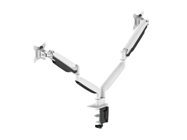 Newstar Monitorarm 2 Schermen 32 Inch Gasveer Wit