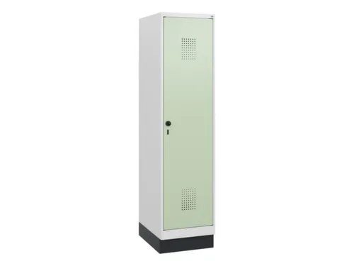 schoollocker,HxBxD 1630x400x500mm,1vak,vak B 400mm,draaigrendel,sokkel