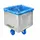 Afdekhoes voor normwagen PE 72x84x25cm elastiekband blauw 200 Stuks