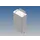 Aluminium Behuizing - WIT - 100x59.9x30.9mm - Met Flens
