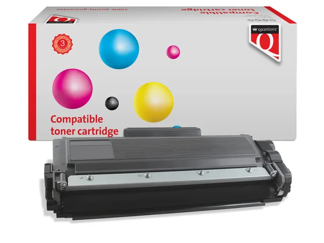 Toner Quantore alternatief tbv brother TN-2510XL Zwart HC