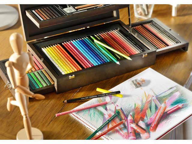 Faber Castell Crayon de couleur Faber-Castell Art & Graphic coffret de luxe